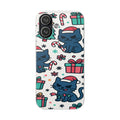 Holiday Cats Phone Case — Cute Christmas Cat Pattern Phone Cover
